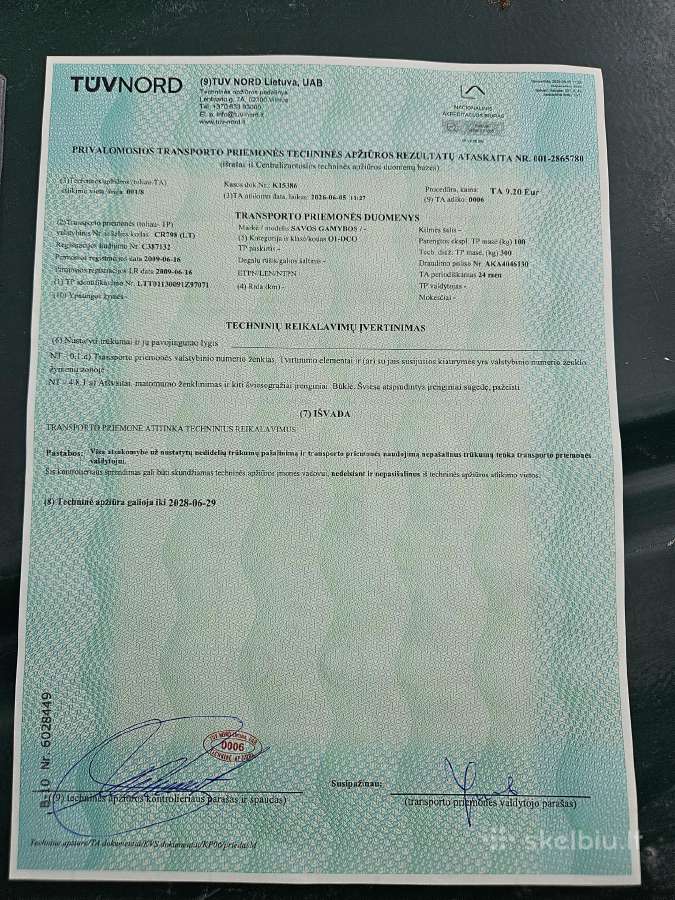 Aliumininė valtis su priekaba - nuotraukos Nr. 6