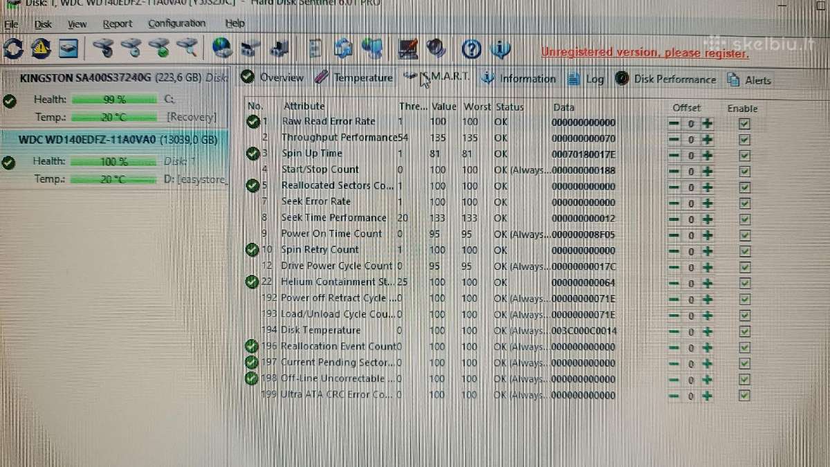HDD wd 14tb - nuotraukos Nr. 5