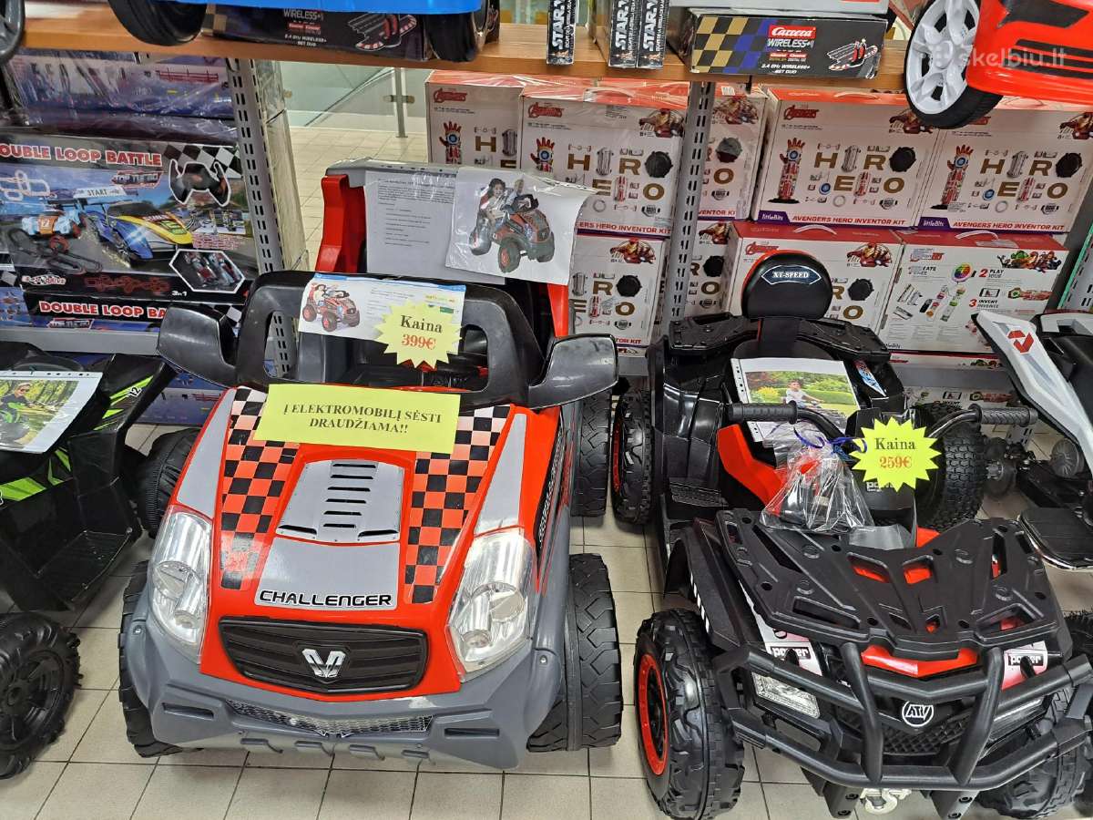 Vaikiškų elektromobiliai, motociklai, keturračiai - nuotraukos Nr. 4