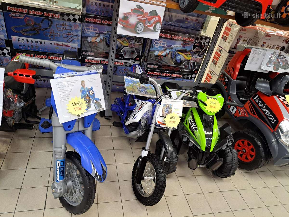 Vaikiškų elektromobiliai, motociklai, keturračiai - nuotraukos Nr. 7