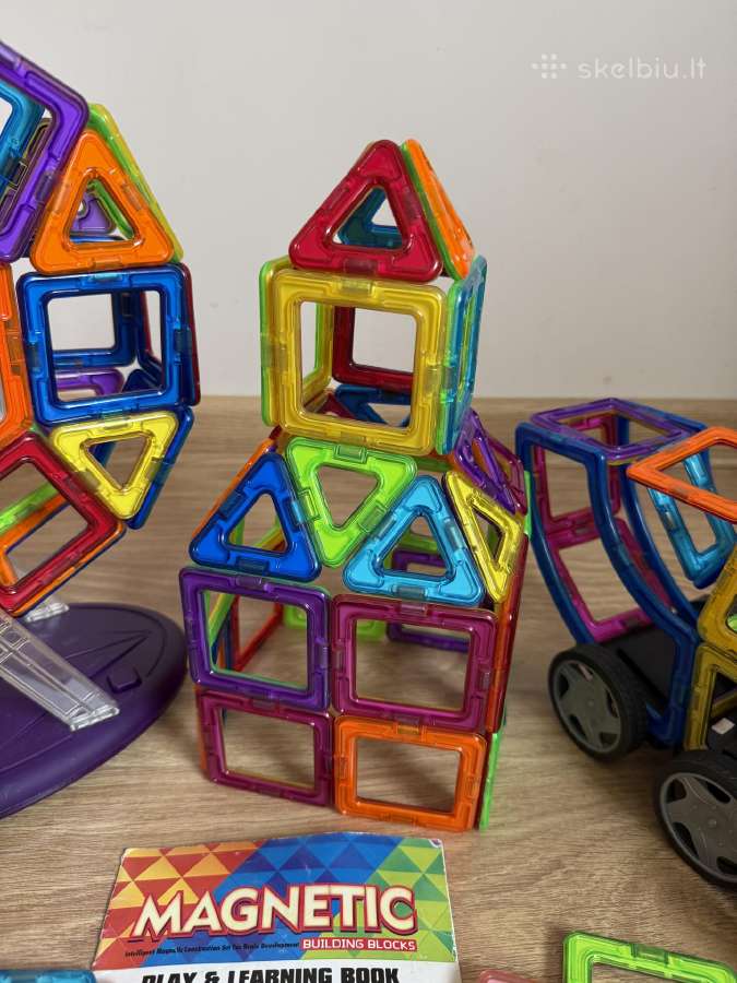 Magformers magnetinis konstruktorius 208 vnt - nuotraukos Nr. 2