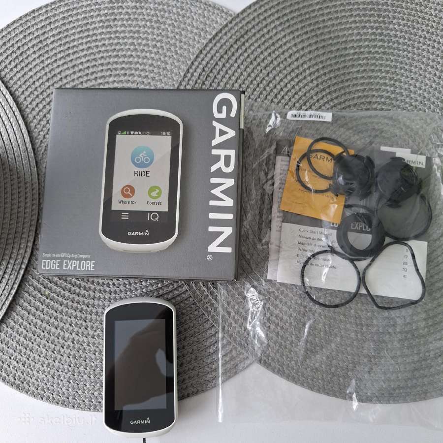Idialios būklės garmin edge explore