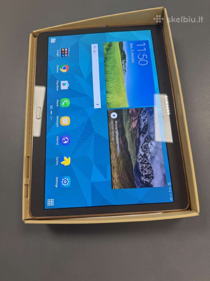 Planšetė Samsung Tab S 10,5 Lte su garantija 90d