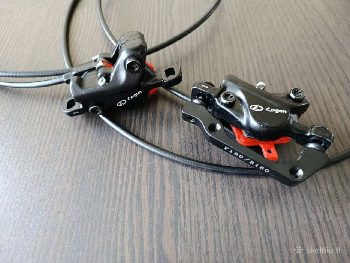 Nauji hidrauliniai Logan MTB stabdžių suportai