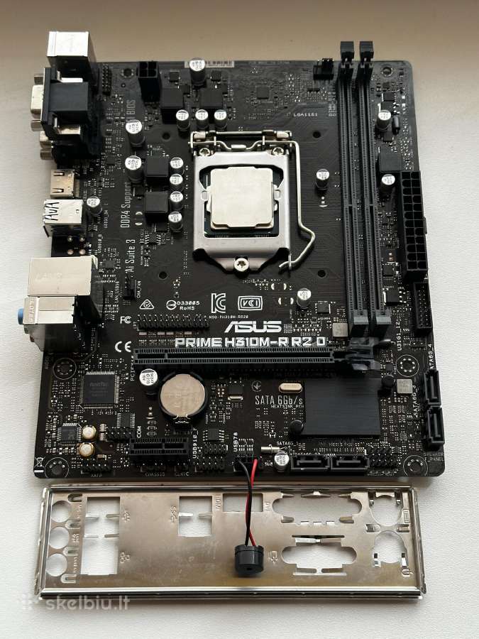I3-9100f + Asus H310m-r R2.0
