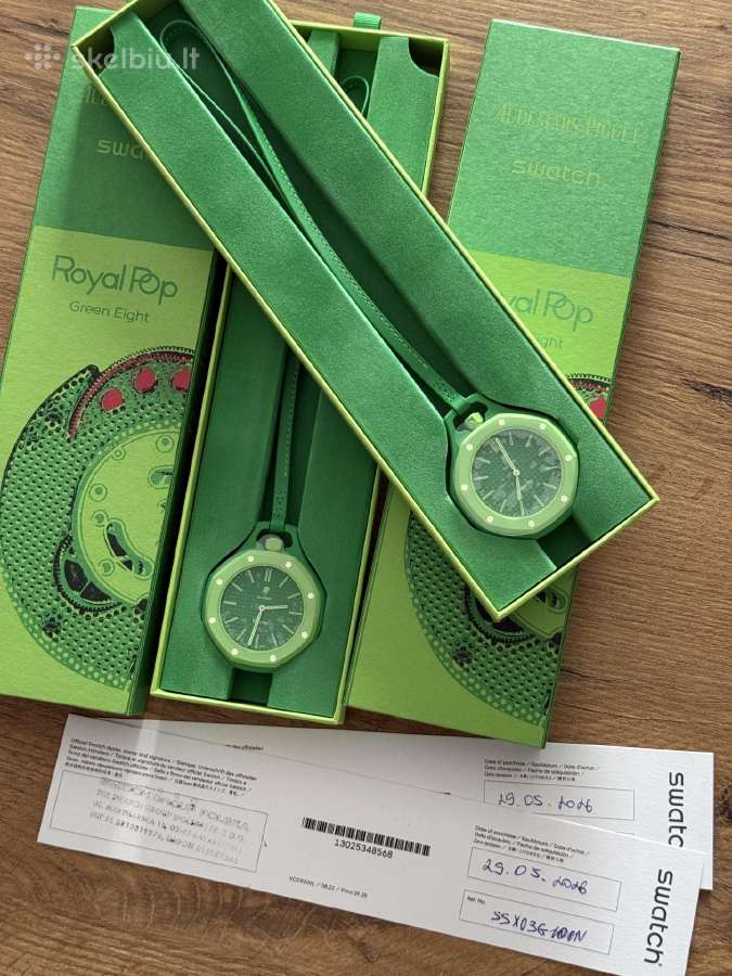 Swatch & Ap laikrodžiai - nuotraukos Nr. 5
