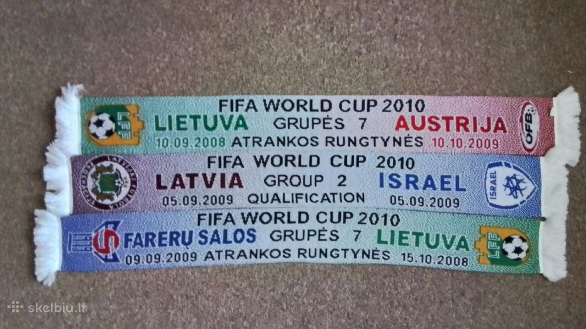 Fifa world cup šalikas - nuotraukos Nr. 2