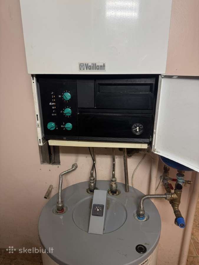 Vaillant veikiantis dujinis pecius detalemis