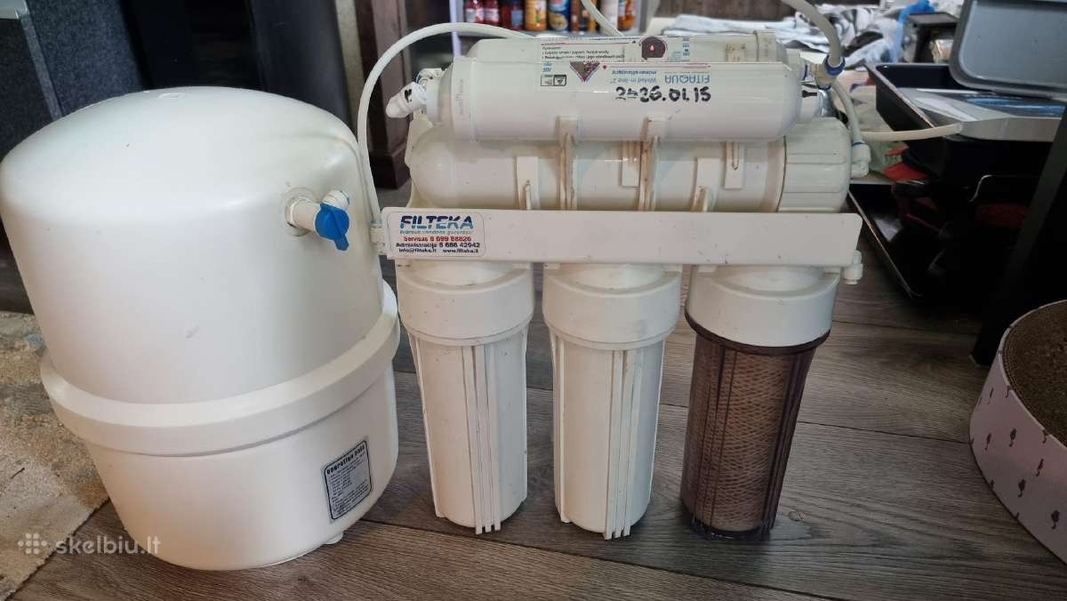 Atbulinio osmoso sistema su talpa