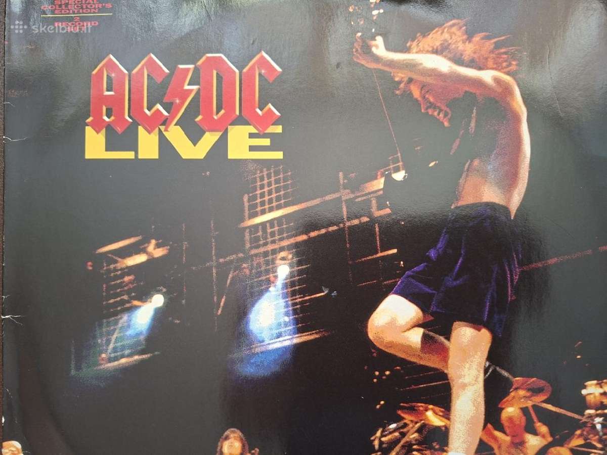 Ac/dc 1992 "Live" 2lp