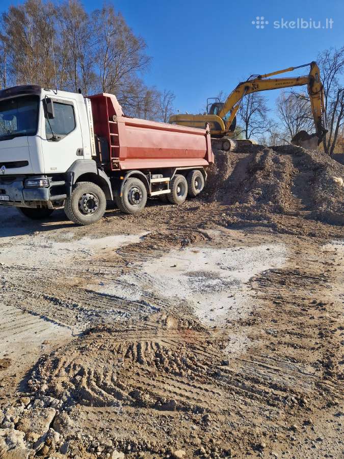 Smėlis žvyras juodžemis ir kitos birios medžiagos - nuotraukos Nr. 5