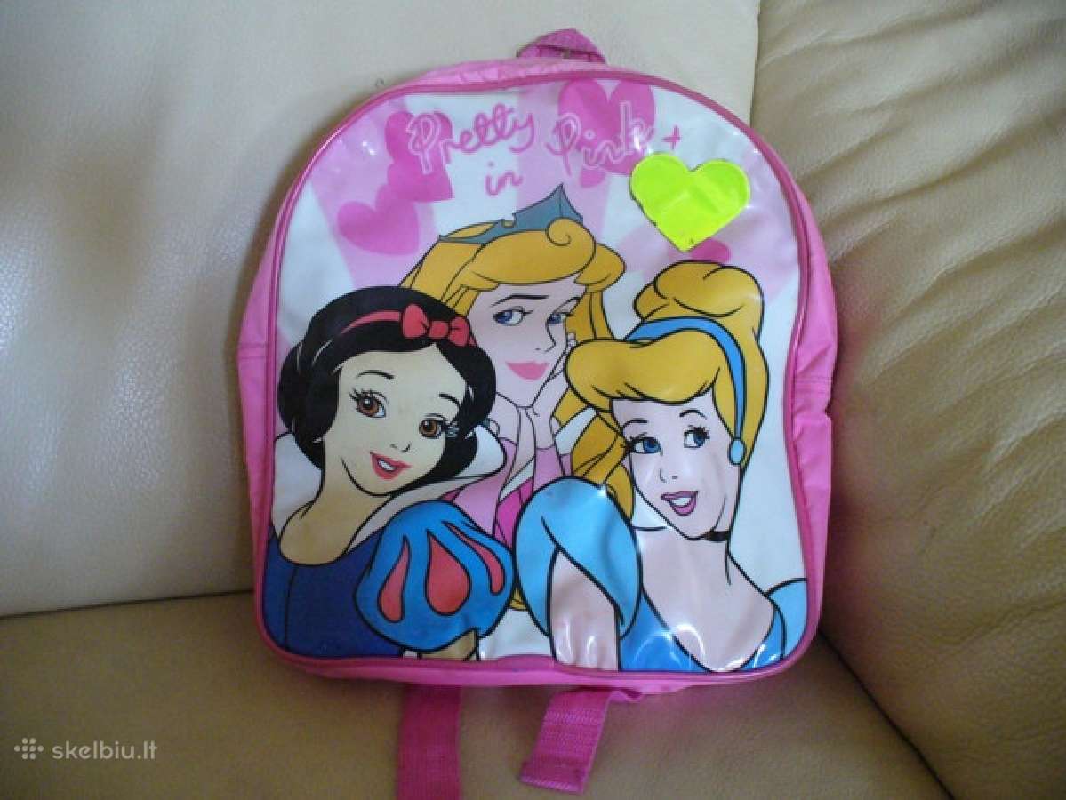Kuprinės su princesėm - nuotraukos Nr. 2