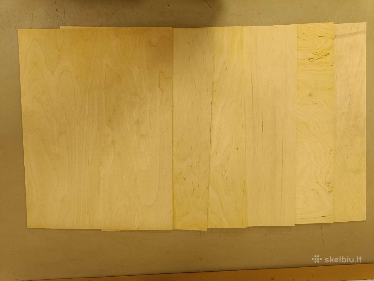 3 mm beržo fanera, I/II klasė