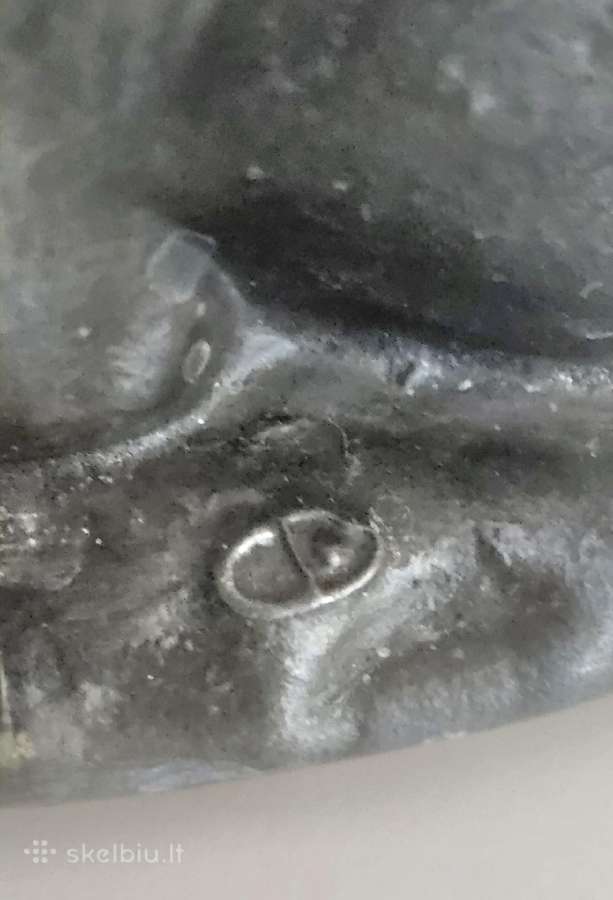 Metalinė skulpturėlė "stirna" - nuotraukos Nr. 6