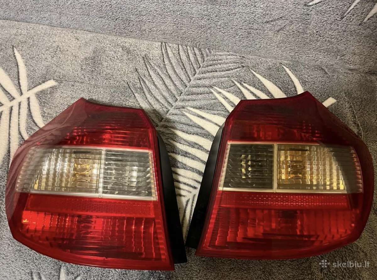 Bmw E87 Galines lempos
