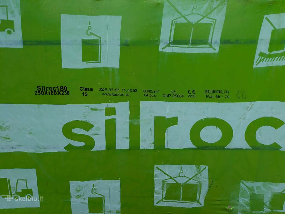Silikatiniai blokeliai Silroc M18