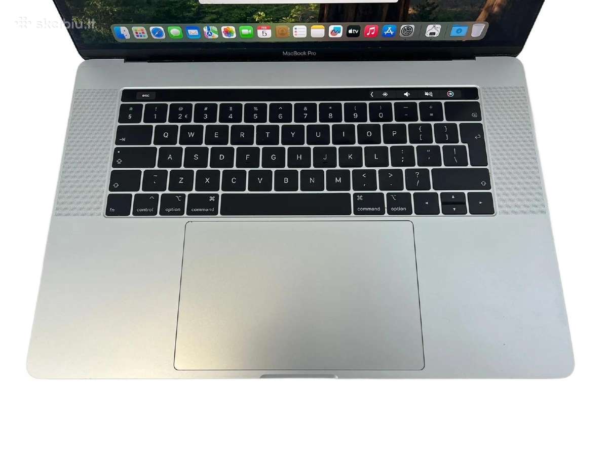 MacBook Pro 15 TB 2019 6-core Intel i7 16gb/256gb - nuotraukos Nr. 5