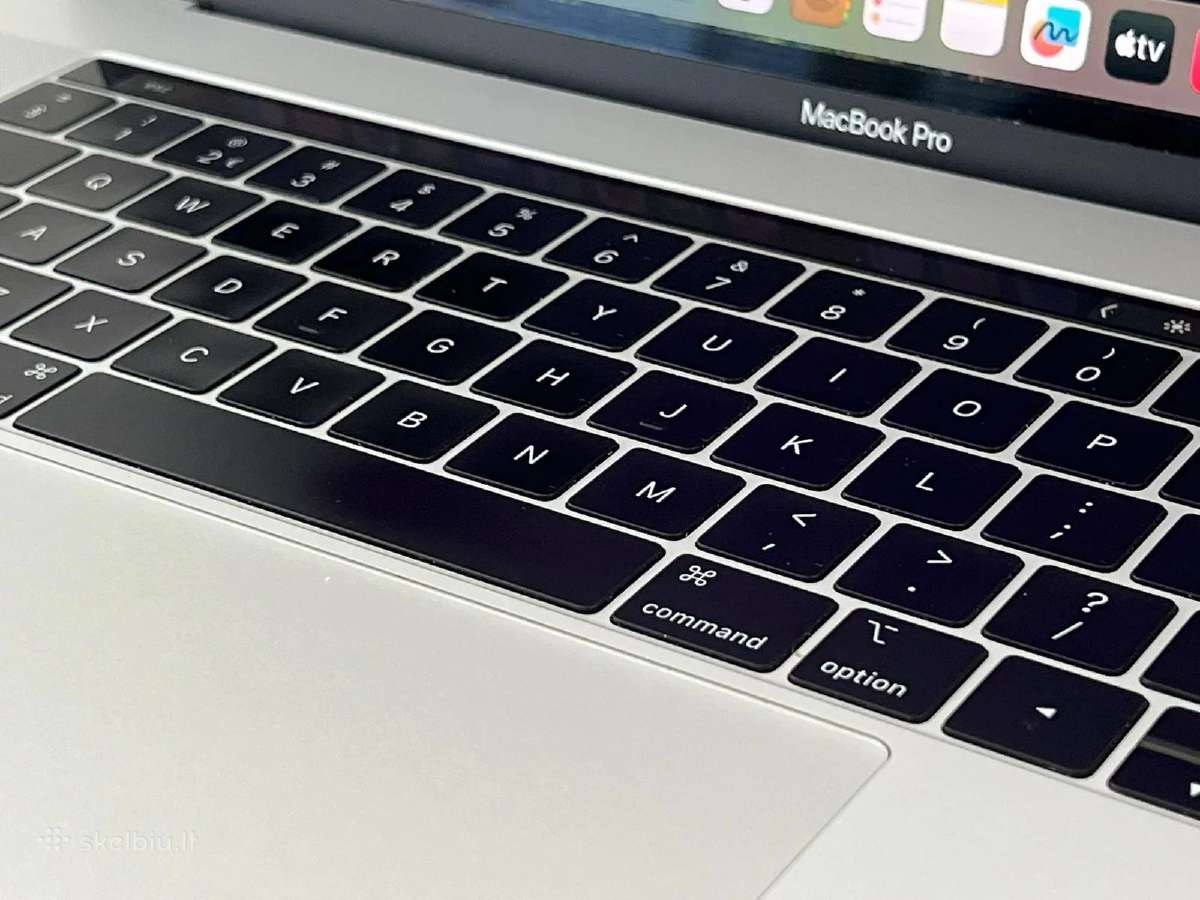 MacBook Pro 15 TB 2019 6-core Intel i7 16gb/256gb - nuotraukos Nr. 6