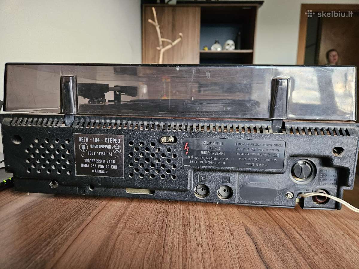 Vintažinis Vega 104 Stereo - nuotraukos Nr. 4