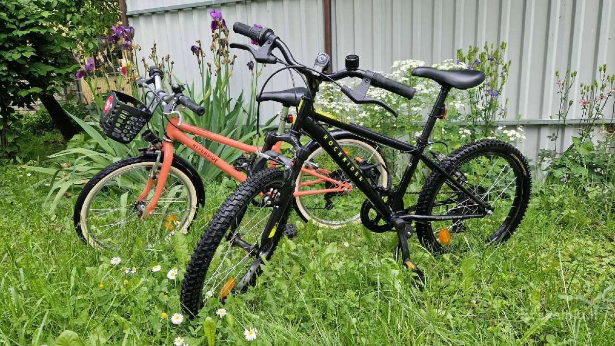 Puikios būklės vaikiški 20" dviračiai B'twin