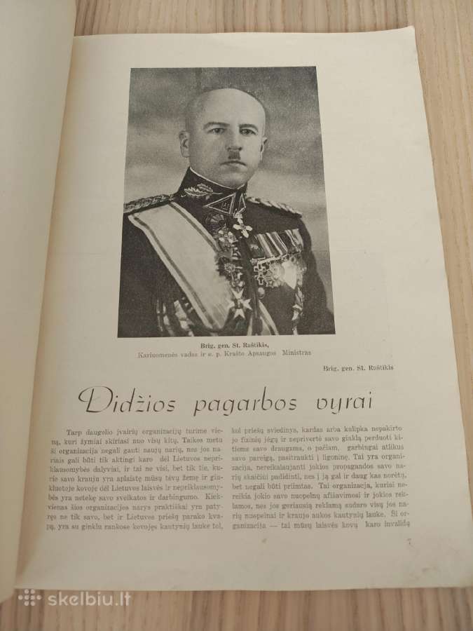 Vyčio ženklas. 1918-1938. Laisvės kovų invalidai - nuotraukos Nr. 5