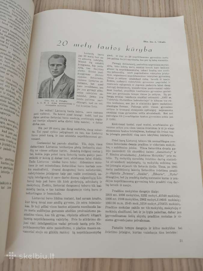 Vyčio ženklas. 1918-1938. Laisvės kovų invalidai - nuotraukos Nr. 6