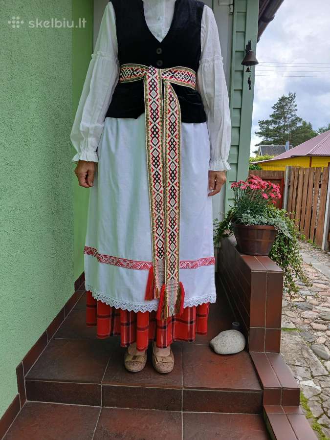Kostiumas,medžiagos Naturalios,sijono Ilgis 93.juo - nuotraukos Nr. 2