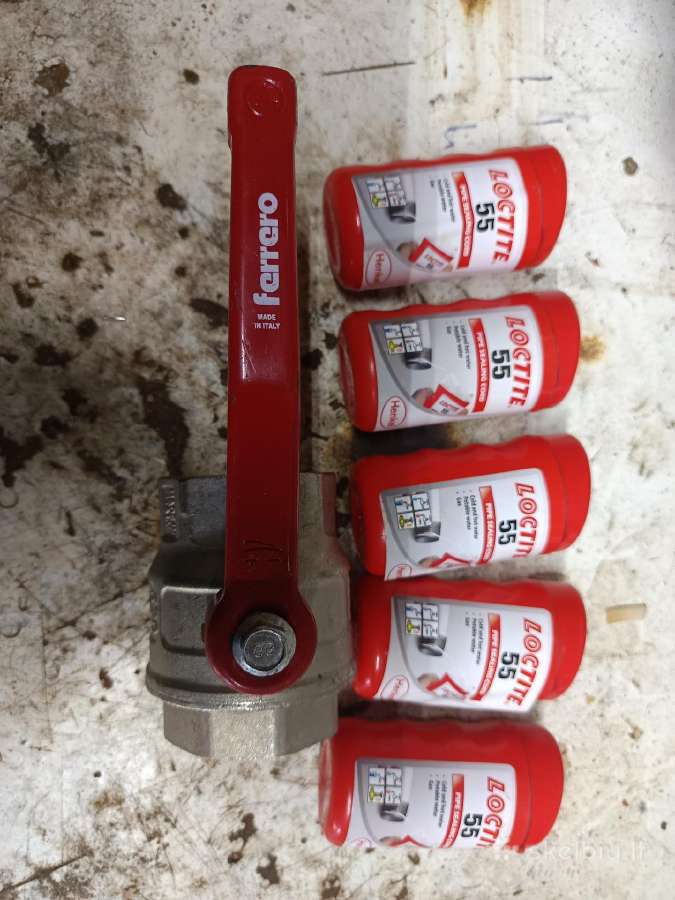 Ventyliai nipeliai loctite 55 - nuotraukos Nr. 3