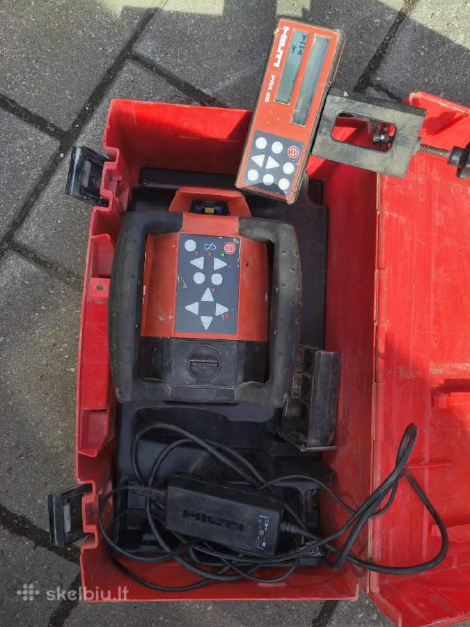 Lazerinis rotacinis juvelyras Hilti