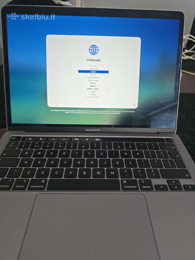 MacBook Pro 13" (M1, 2020) 8gb RAM 512gb SSD