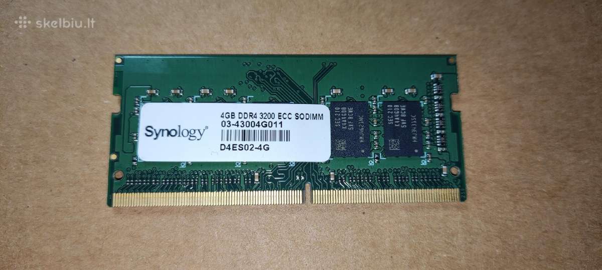 Synology Ddr4 RAM Ecc non-ecc 4gb 8gb - nuotraukos Nr. 5