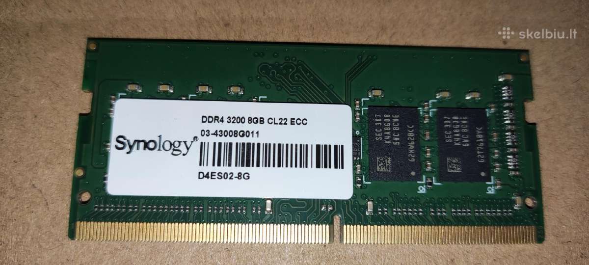Synology Ddr4 RAM Ecc non-ecc 4gb 8gb - nuotraukos Nr. 6