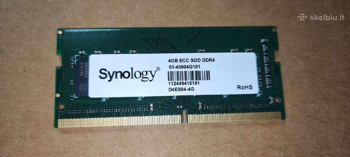 Synology Ddr4 RAM Ecc non-ecc 4gb 8gb - nuotraukos Nr. 7