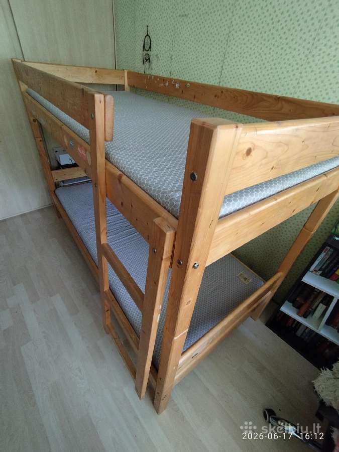Dviejų aukštų Ikea lova
