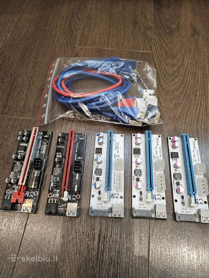 Psu, mining rig kabeliai - nuotraukos Nr. 10