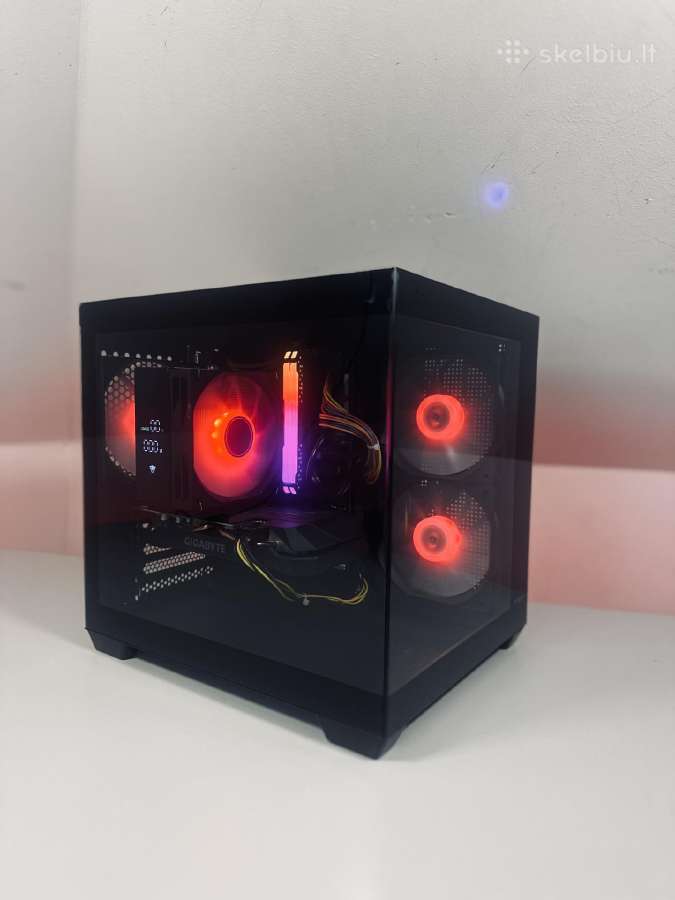 Žaidimų kompiuteris i3 10gen, rtx 2060 16gb ddr4