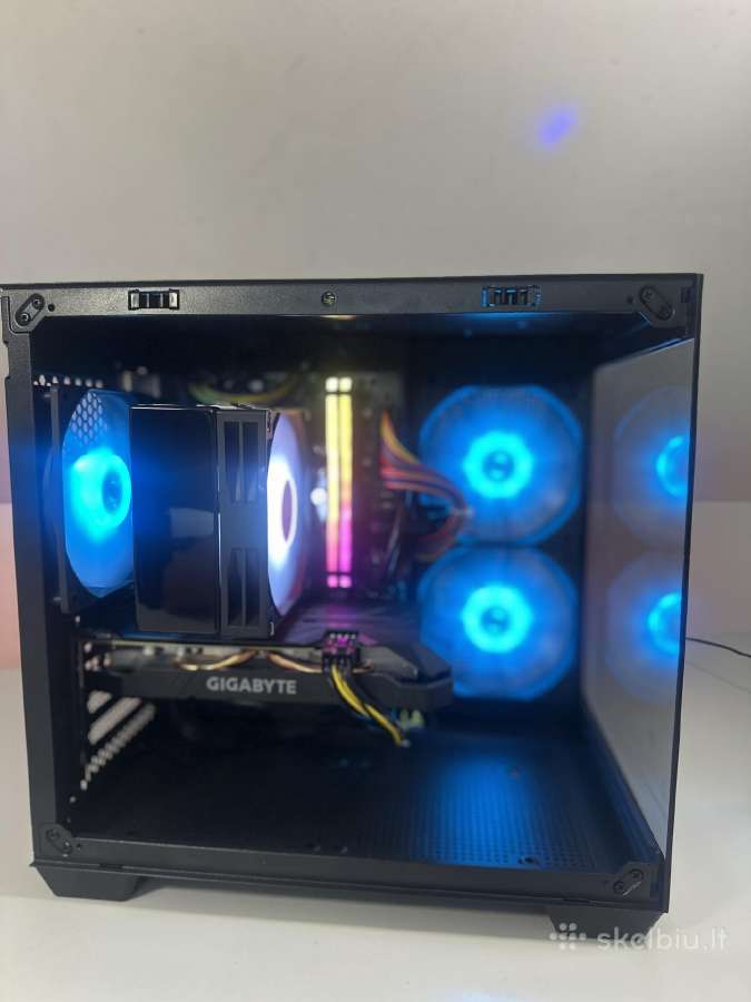Žaidimų kompiuteris i3 10gen, rtx 2060 16gb ddr4 - nuotraukos Nr. 3