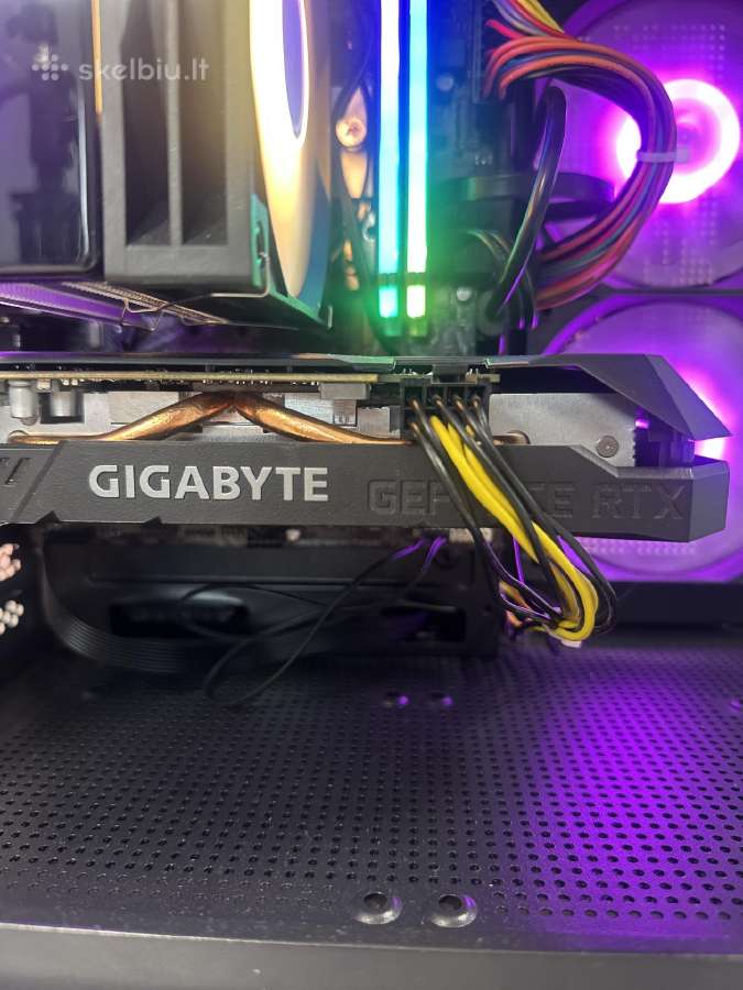 Žaidimų kompiuteris i3 10gen, rtx 2060 16gb ddr4 - nuotraukos Nr. 8