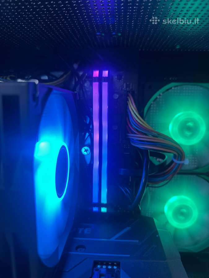 Žaidimų kompiuteris i3 10gen, rtx 2060 16gb ddr4 - nuotraukos Nr. 9
