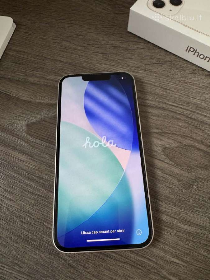iPhone 13 starlight 128gb