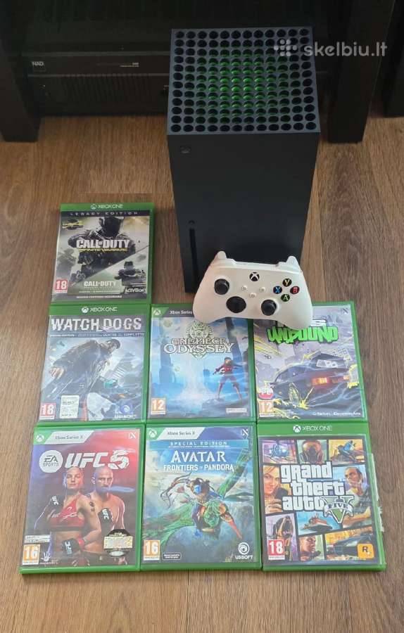 Xbox series x su daug gerų žaidimų