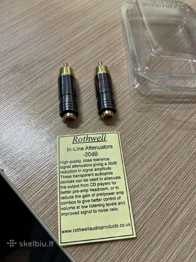 Rothwell In-line Attenuators -20 db