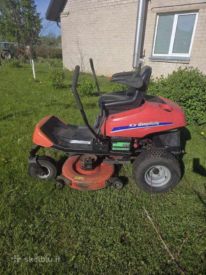 Sodo traktoriukas nulinio apsisukimo - nuotraukos Nr. 2