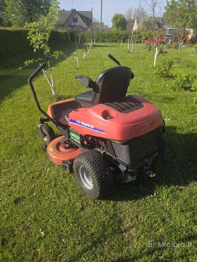 Sodo traktoriukas nulinio apsisukimo - nuotraukos Nr. 5