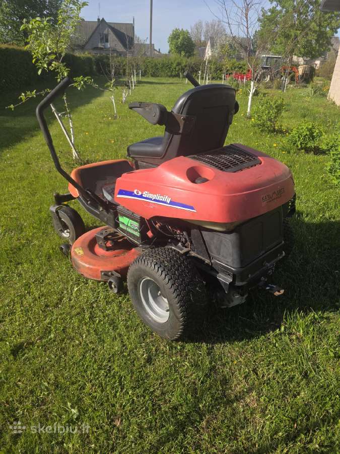 Sodo traktoriukas nulinio apsisukimo - nuotraukos Nr. 7