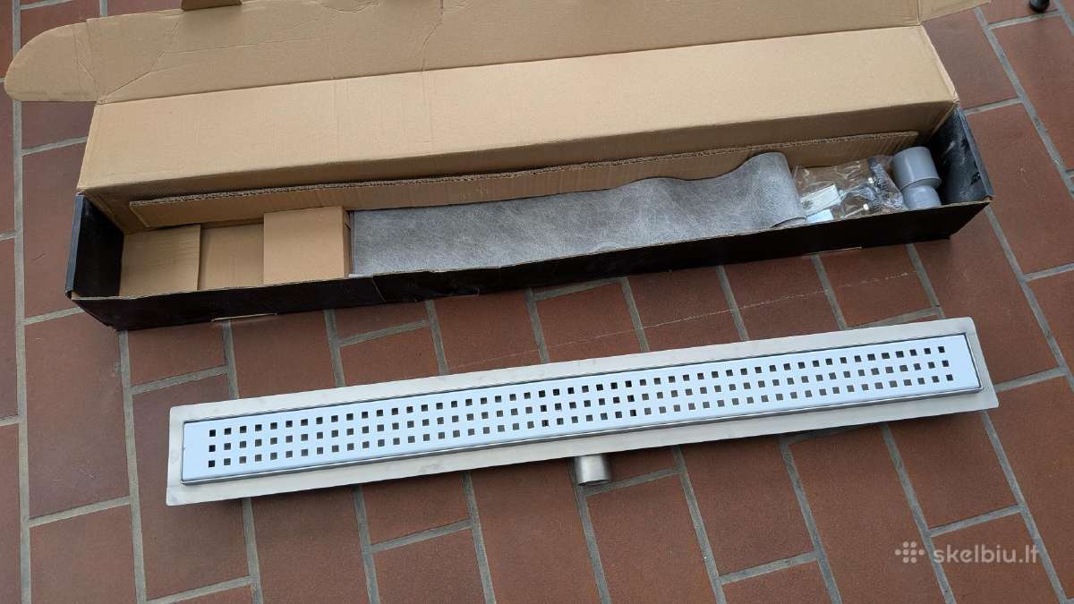 Naujas dušo latakas 90cm