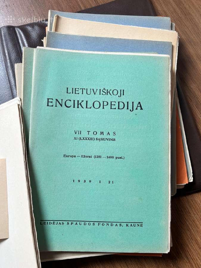 Lietuviškoji enciklopedija I-9 tomai, - nuotraukos Nr. 5