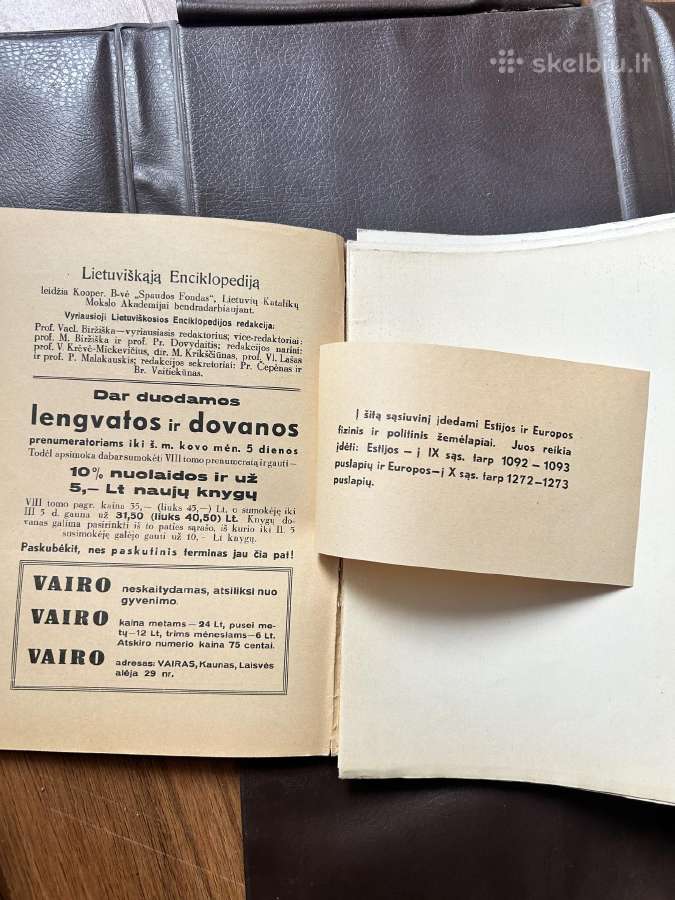 Lietuviškoji enciklopedija I-9 tomai, - nuotraukos Nr. 6