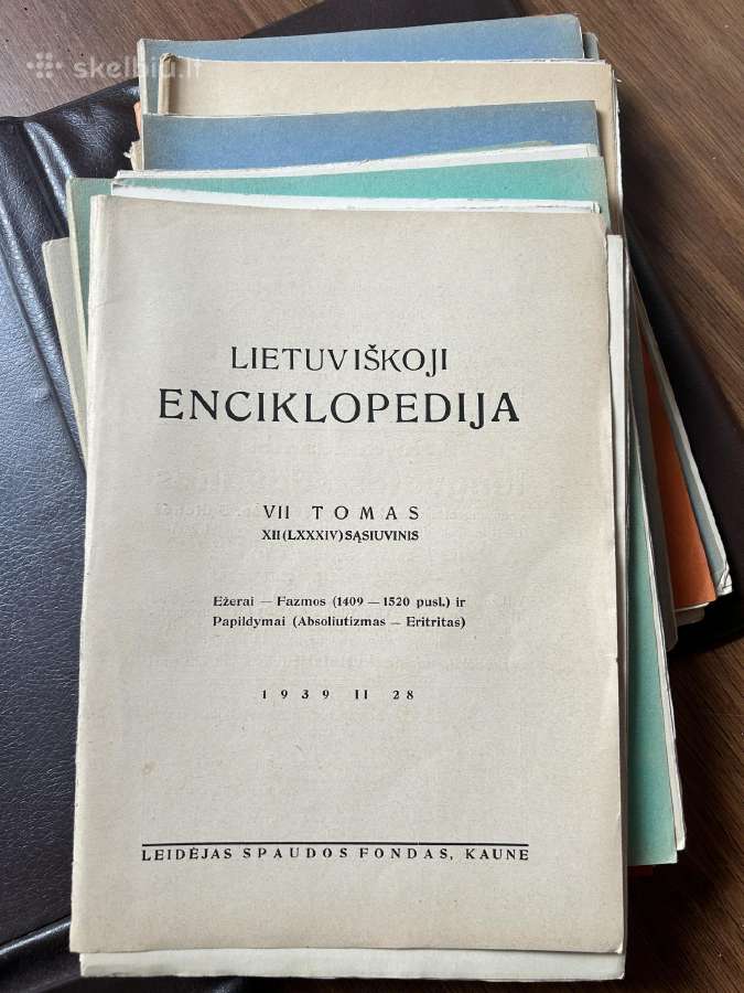 Lietuviškoji enciklopedija I-9 tomai, - nuotraukos Nr. 7