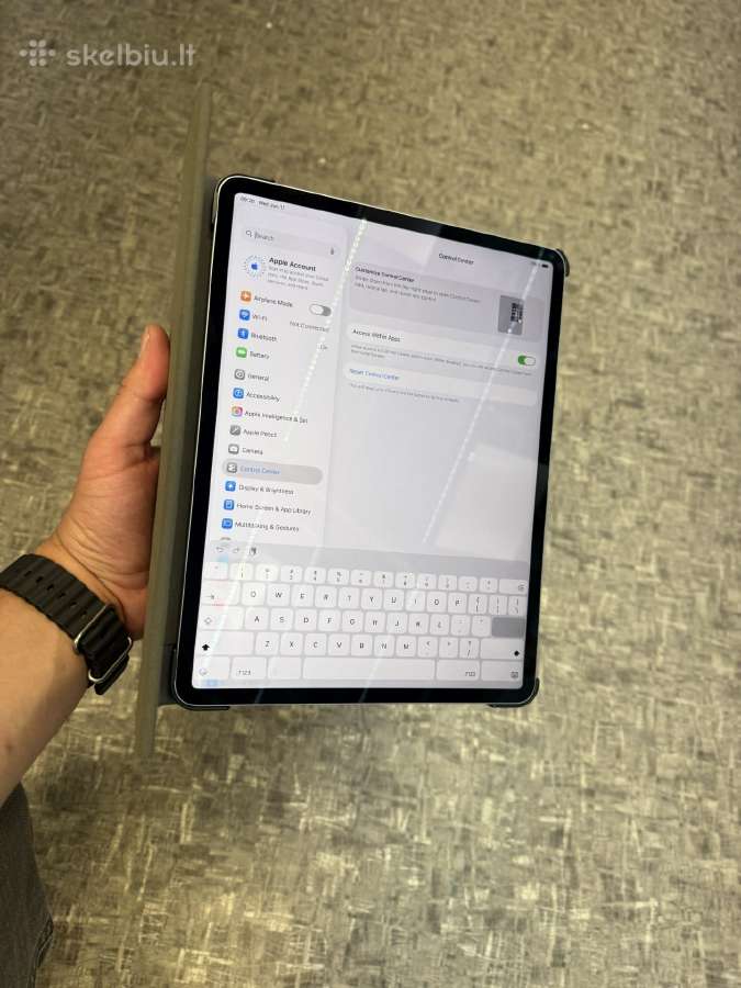 iPad Air 13" (M2) / 128gb / Blue / Baterija 100% - nuotraukos Nr. 8